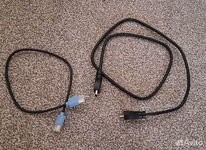 Кабель hdmi 2шт. 50см. и 1м