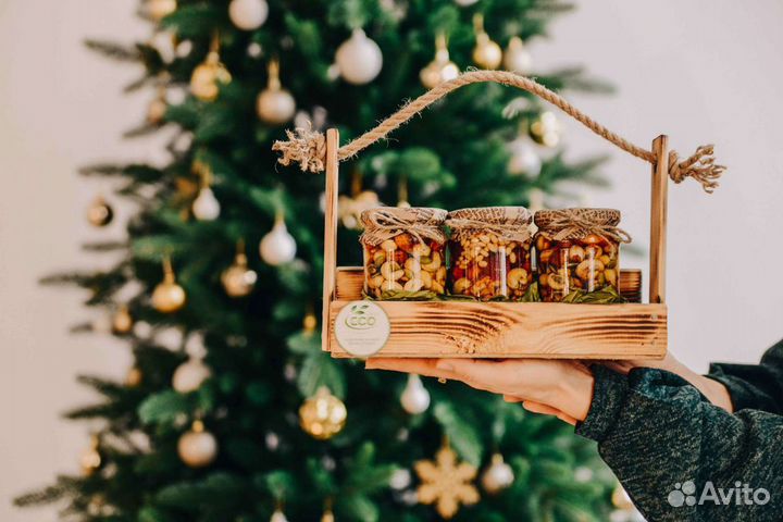 Мед с орешками. Доставка по РФ