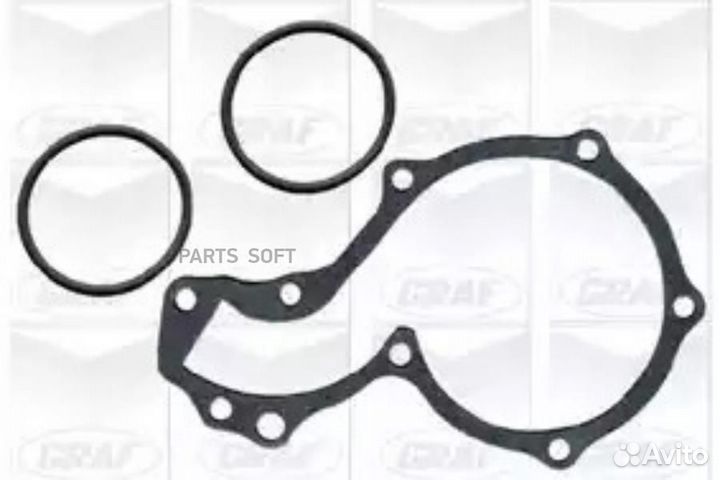 Graf PA279 Насос водяной (помпа) Audi 90 TD