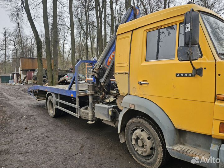 КАМАЗ 4308 с КМУ, 2009