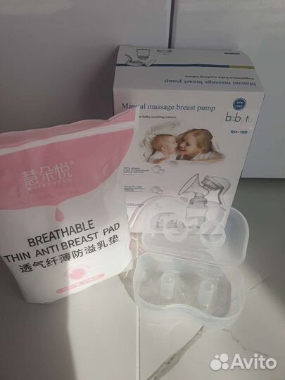 Молокоотсос, накладки, прокладки для груди