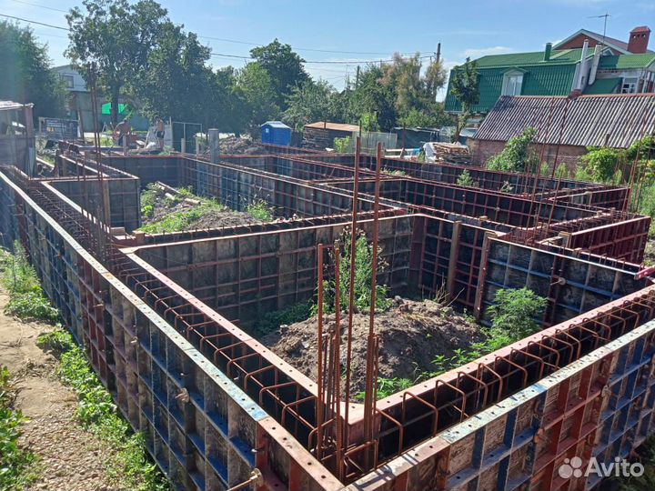 Мелкощитовая опалубка/Любая опалубка