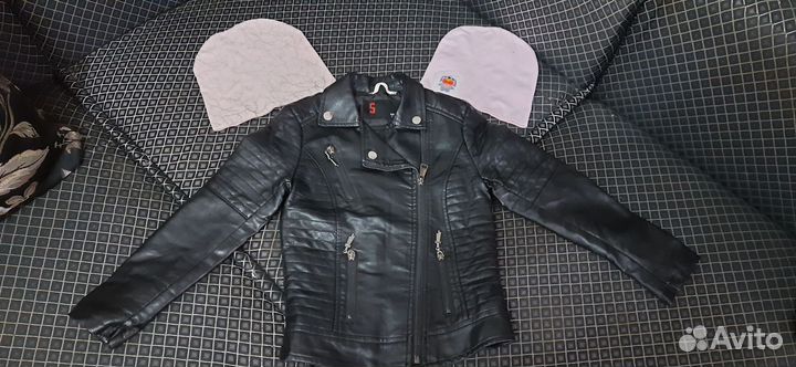 Кожаная куртка 1,5-3,5 года
