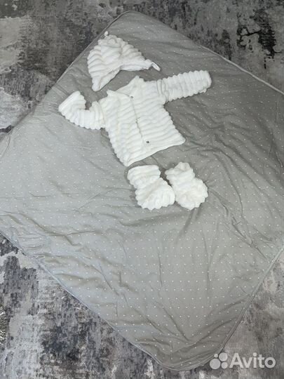 Конверт - одеяло на выписку демисезон зима весна