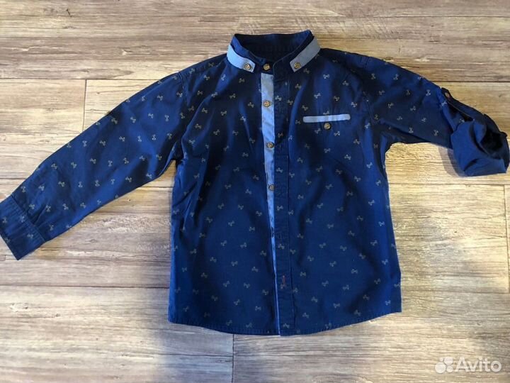 Рубашки штаны на мальчика 4-7 лет