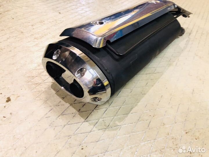 Глушитель на Honda Silverwing