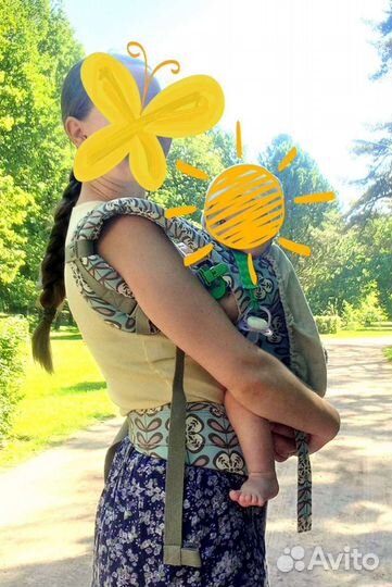 Эргорюкзак с 6мес