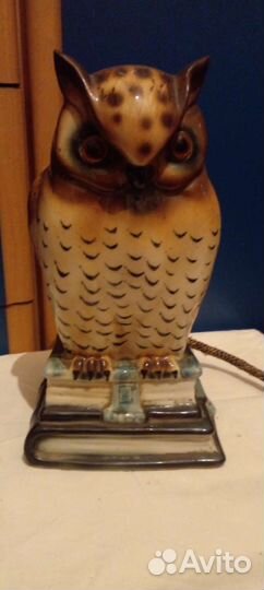 Сова-ночник/фарфор/50е.года.ссср