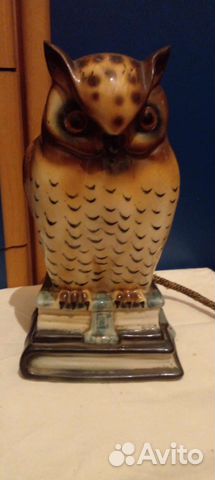 Сова-ночник/фарфор/50е.года.ссср