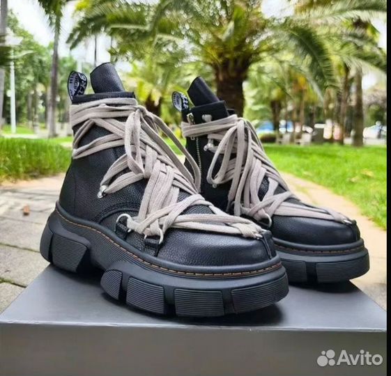 Ботинки Rick Owens x Dr Martens Megalace Lace Up