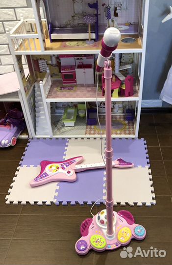 Набор WinFun Рок-звезда (гитара + микрофон)