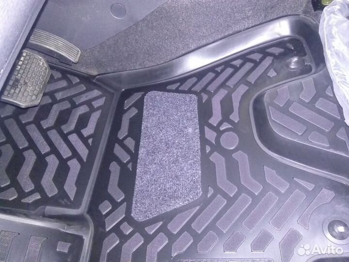 Коврики в салон Chery Tiggo 3 (2017-н.в.) с бортом