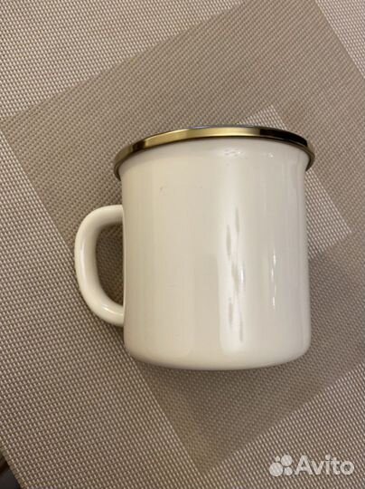 Эмалированная кружка Турция новая