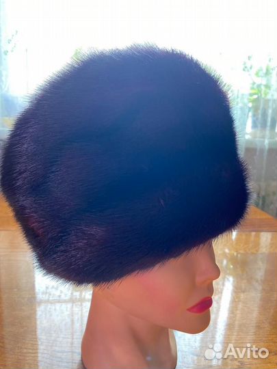 Шапка норковая женская