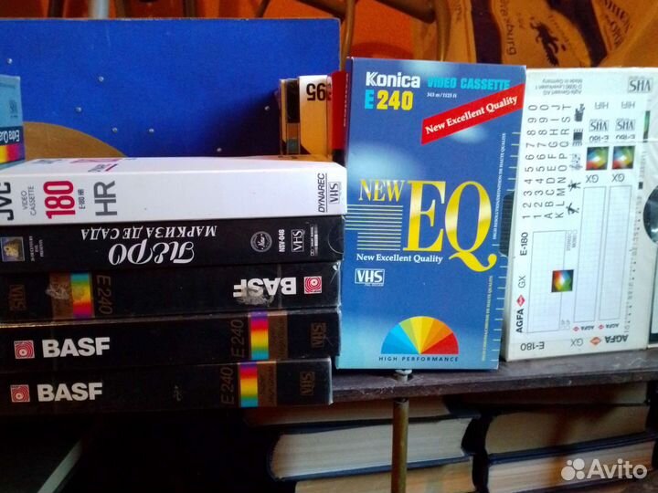 Видеокассеты бу