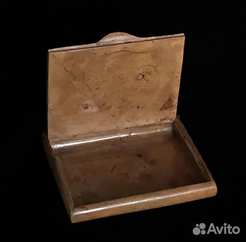 Портсигар, корельская береза, 19 век