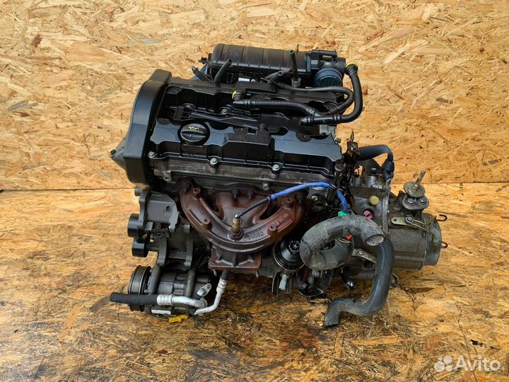 Двигатель в сборе NFU(TU5JP4) Peugeot 206 рест