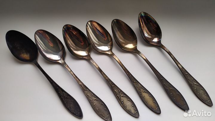 Ложки столовые мельхиор