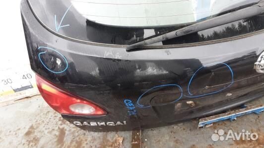 Дверь 3-5 nissan qashqai J10 (CEA31GF01)