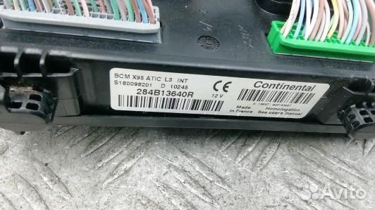 Блок комфорта renault scenic 3 (YUK22M301)