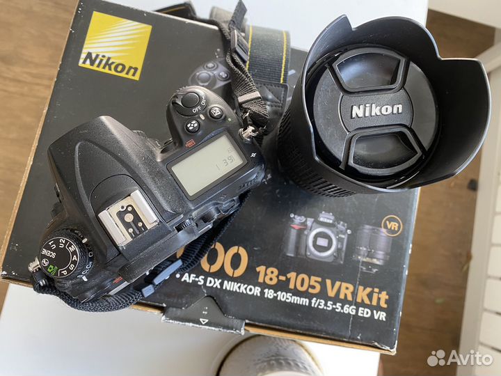 Nikon d7000 с объективом kit nikkor 18-105 mm