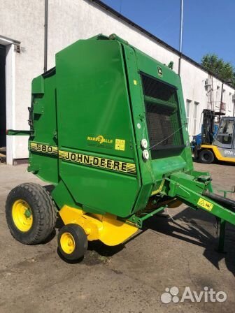 Пресс-подборщик John Deere 580, 1996