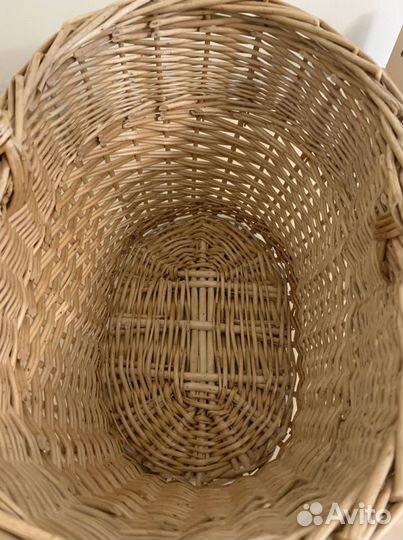 Корзина плетеная новая