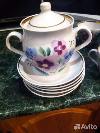 Чайный сервиз СССР хайта