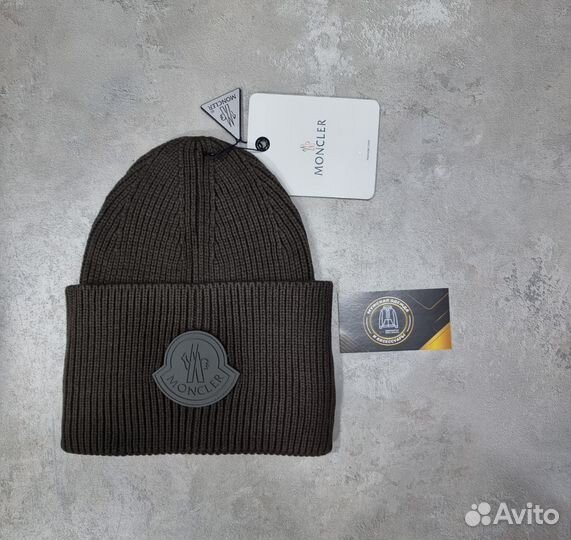 Шапка moncler мужская новые