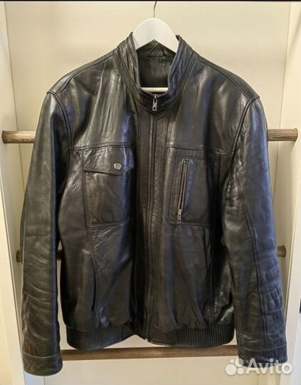 Кожаная куртка мужская Toto 56 размер
