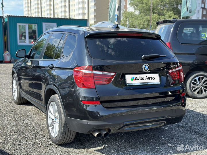 BMW X3 2.0 AT, 2017, 114 400 км