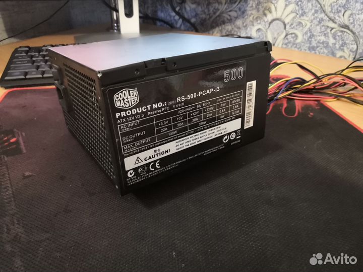 Блок питания CoolerMaster 500w
