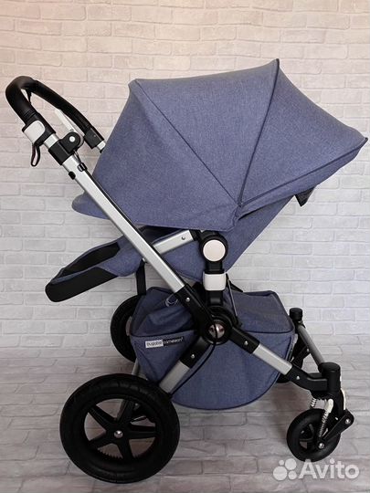 Коляска Bugaboo cameleon 3 3в1 Blue/Melange