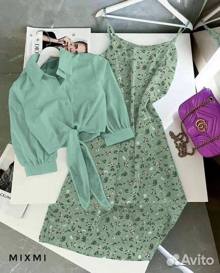 Рубашка и сарафан