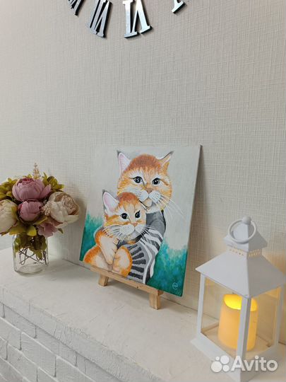 Картина акрилом 