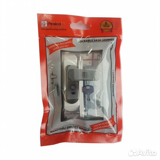 Детский замок блокиратор на окна penkid белый