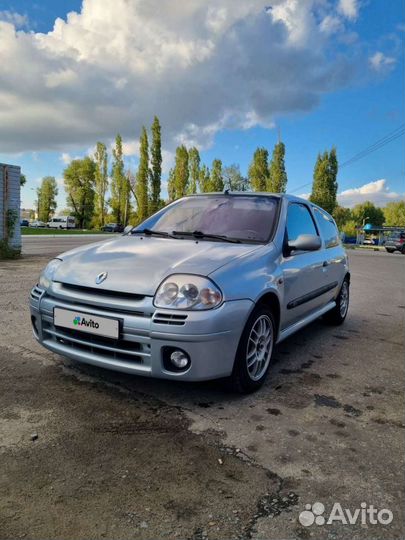 Renault Clio RS 2.0 МТ, 2001, 157 000 км