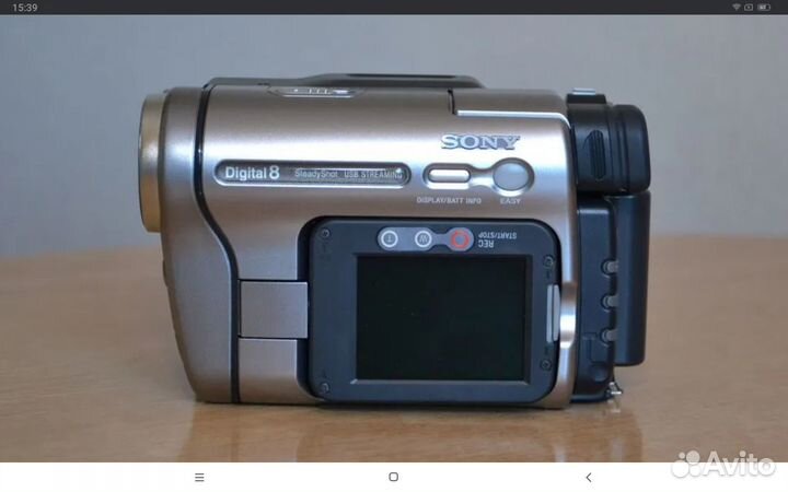 Видеокамера sony handycam