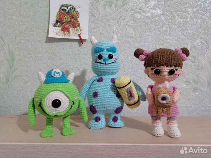 Набор игрушек корпорация монстров