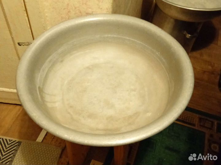 2 шт аллюминевые тазы