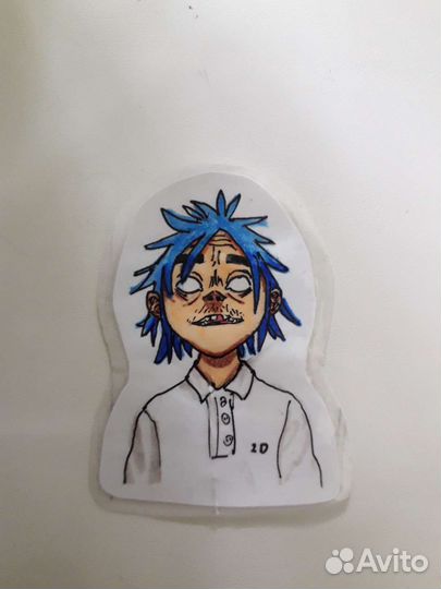 Наклейки Gorillaz