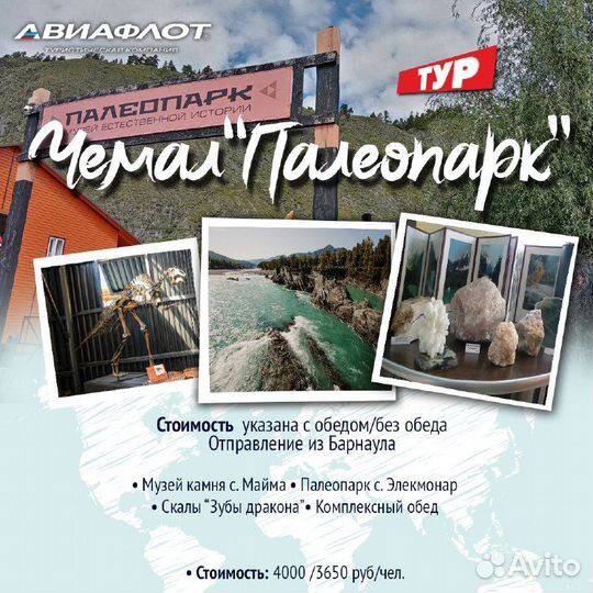 Экскурсия для школьников Чемал 