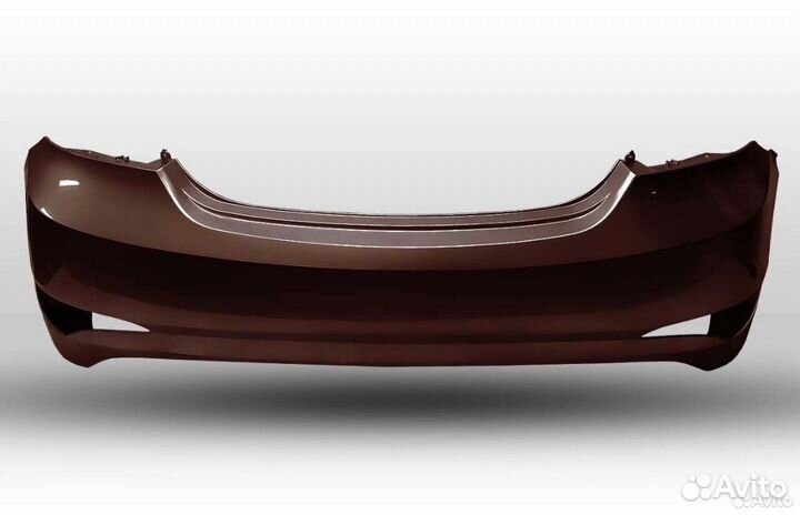 Задний бампер hyundai solaris 2014-2017