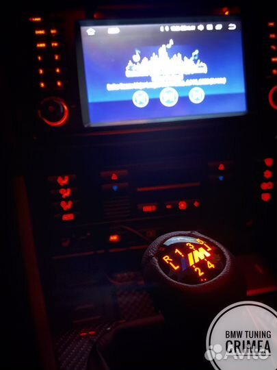 Ручка МКПП с подсветкой BMW Бмв е39 е46 е36