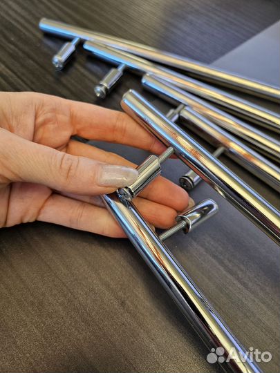 Ручка-рейлинг 288мм хром 3шт