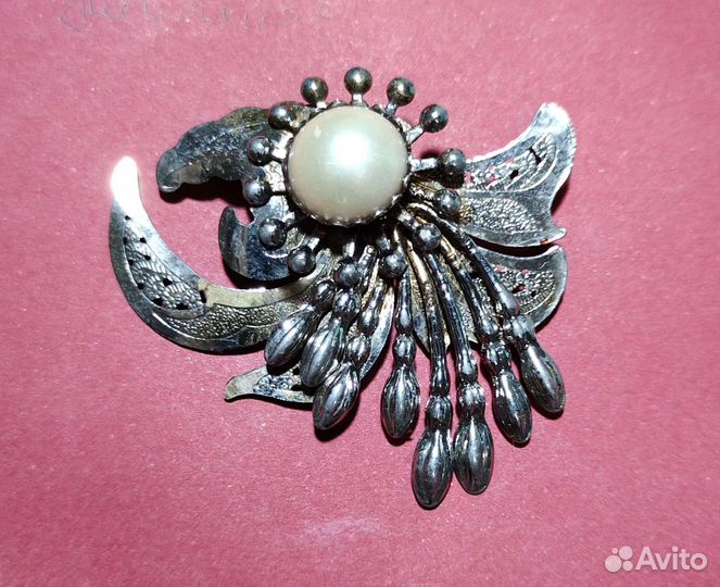 Винтажная брошь 