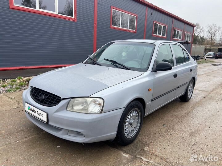 Hyundai Accent 1.5 AT, 2003, 200 000 км