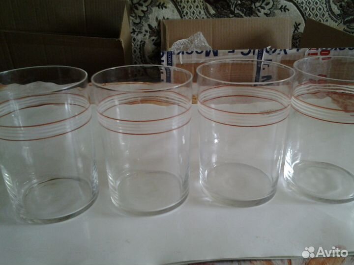 Стаканы для подстаканника СССР
