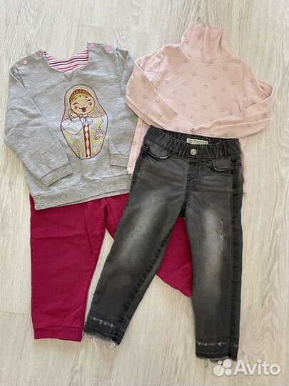 Пакет вещей для девочки 86-92