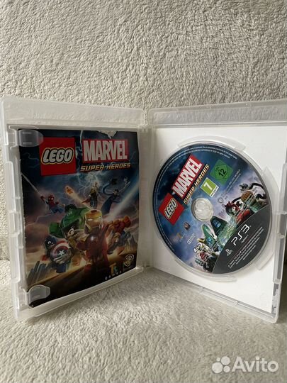 Lego marvel super heroes (PS3) игра диск